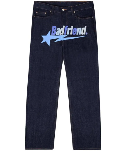 Badfriend Star Jeans - Blue