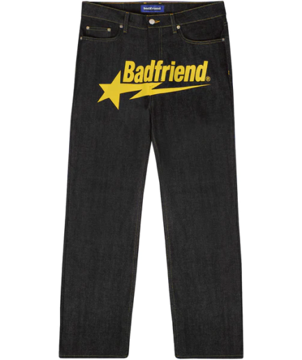 Badfriend Star Jeans -Yellow